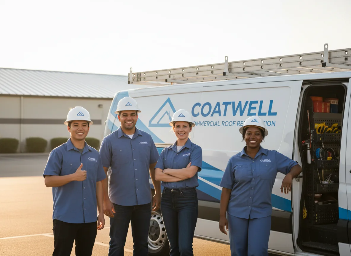 Commercial roof coating company in Sixes, OR